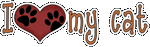I love my dog logo